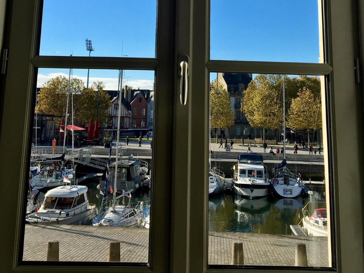 Appartement D'Architecte Vue Port Vannes Exterior foto